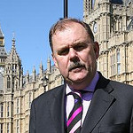 Elfyn Llwyd outside Parliament for Expert Witness family law story