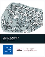 Cover of report on killer robots by Human Rights Watch