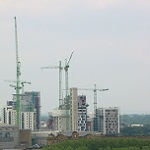Picture of tower cranes by Chris Stokes for Your Expert Witness story